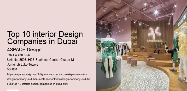 Top 10 interior Design Companies in Dubai